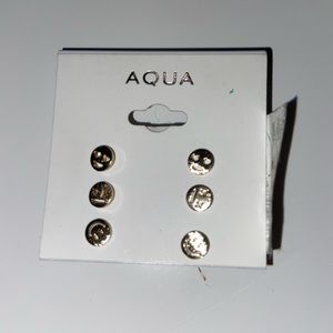 brand new pairs of AQUA earrings w tags